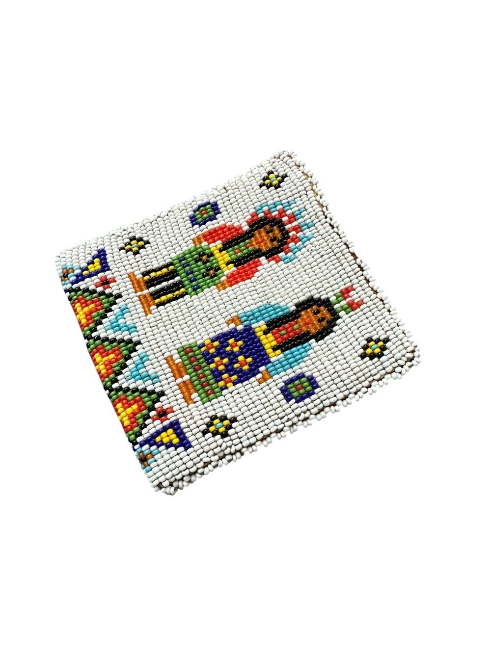 Vintage Native American Handmade Beaded Women's Wallet